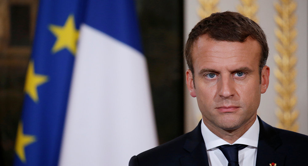 Presidente Macron revela sua atitude perante Rússia e a questão de armas químicas na Síria