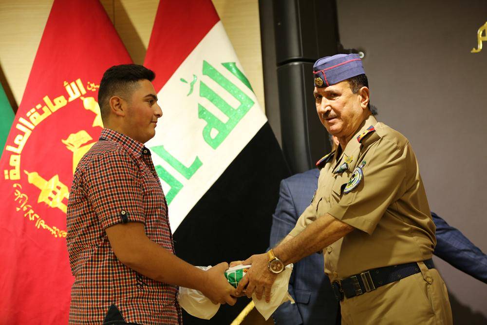تقرير مصور/ العتبةُ العبّاسية المقدّسة تكرّم قوات طيران الجيش العراقي