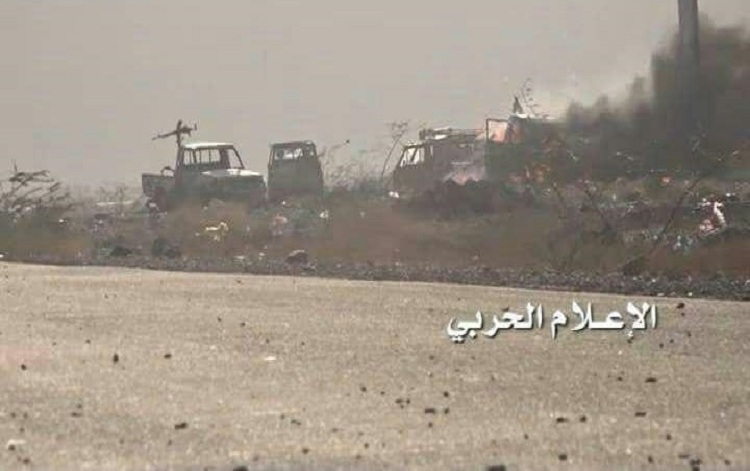 Destruction of 4 UAE vehicles and killing two crews 