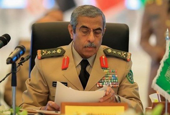 رئيس الأركان السعودي يصل الى بغداد