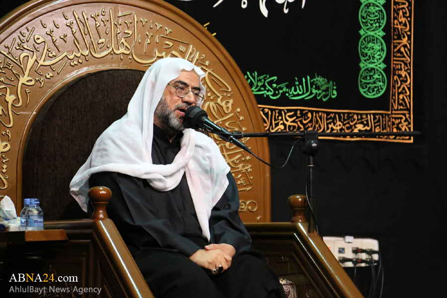 تقرير مصور/ مجلس عزاء بمناسبة استشهاد الامام الصادق (ع) في "الربيعية" السعودية