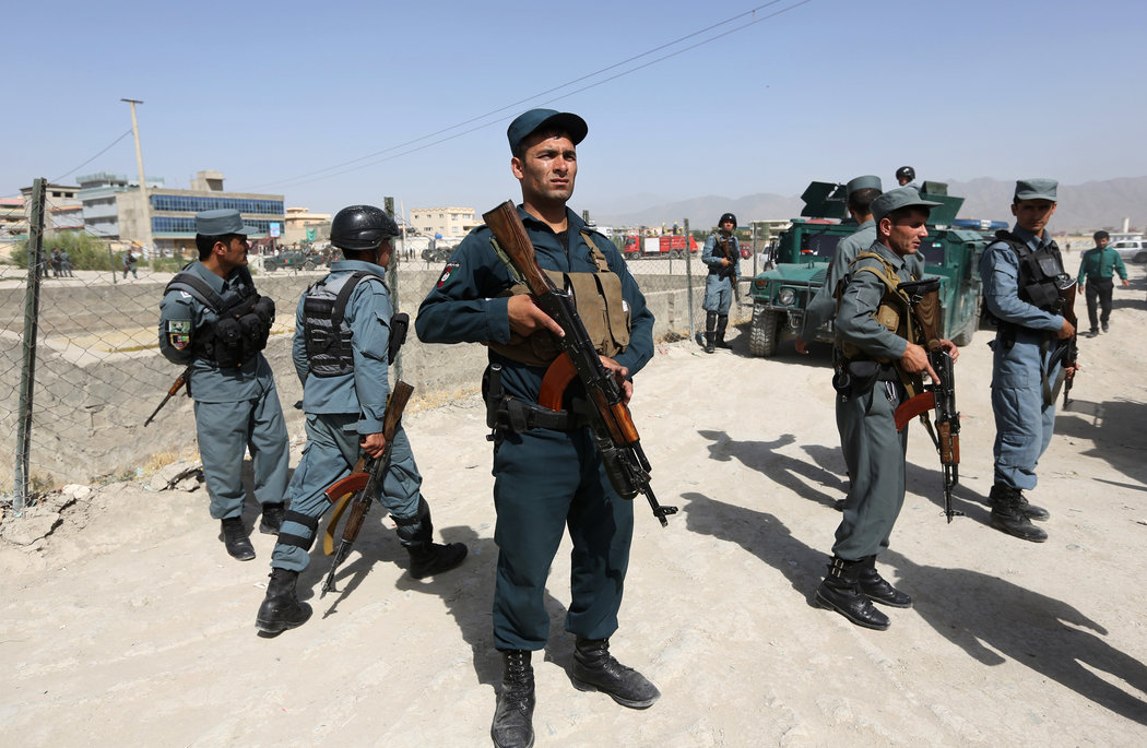 16 Afghan policemen killed in US strike 
