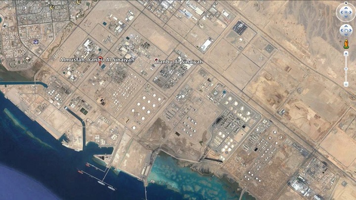 الجيش اليمني يستهدف مصافي ينبع غرب السعودية بصاروخ باليستي بعيد المدى بركان (2-H)