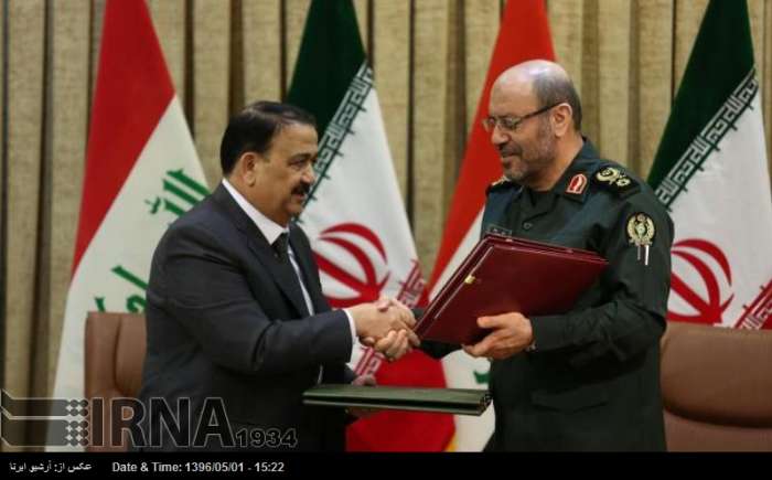 ایران اور عراق کے درمیان عسکری، سیکورٹی معاہدے پر دستخط ہوگئے