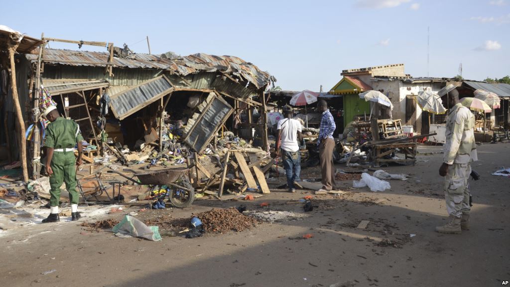 At least 8 civilians killed after suicide bombers hit camps in Nigeria