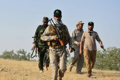 استشهاد وجرح خمسة من الحشد الشعبي في شرق تكريت