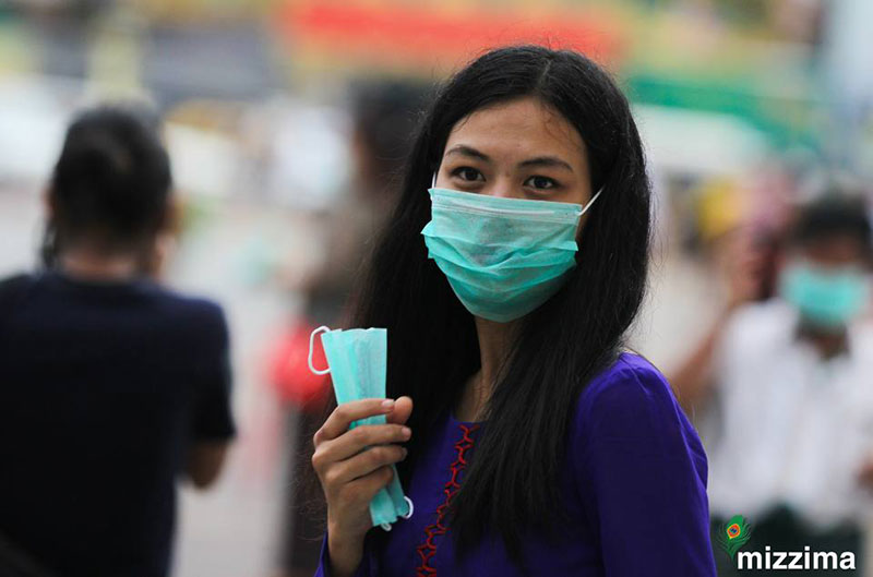 Mask (ႏွာေခါင္းစည္း) တပ္ျခင္းက H1N1ကို ထိေရာက္စြာ ကာကြယ္ႏိုင္သည့္နည္း မဟုတ္ေသး