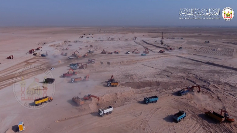 فيديو / الأعمال الجارية في مطار كربلاء الدولي 