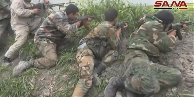 L’armée arabe syrienne élimine deux groupes terroristes dans la banlieue de Hama
