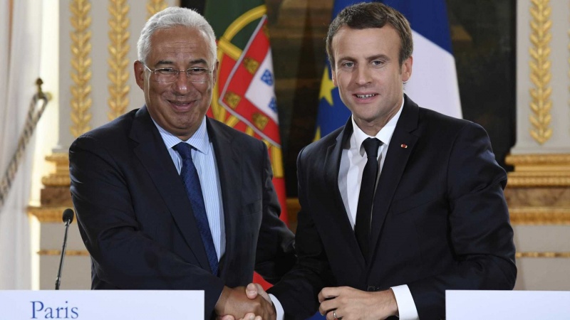 Costa e Macron debatem "ação europeia" para combater os fogos