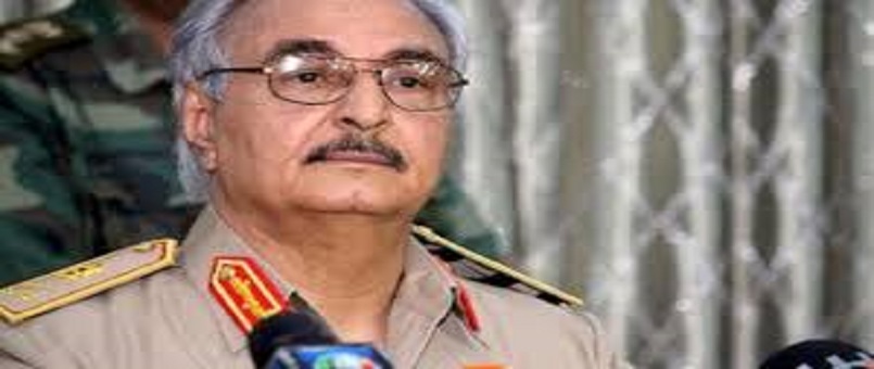 Halife Hafter'e Siyonist Rejimden Destek