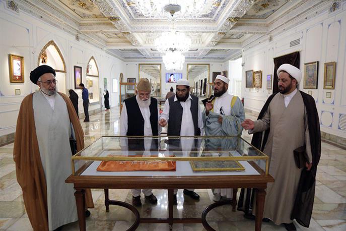 English Pakistani Sunni scholars pilgrimage Imam Reza holy shrine