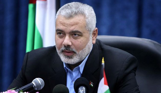 Haniyeh sends letter to Pres. Rouhani on regional developments