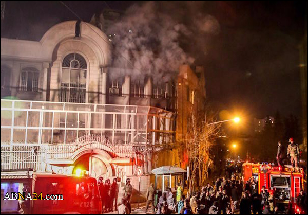 ايران: تأييد الأحكام الصادرة بحق مهاجمي السفارة السعودية بطهران