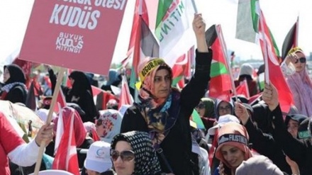Pro-Al-Aqsa-Demonstrationen in Istanbul