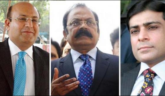 وزیراعلیٰ پنجاب کے لئے حمزہ، رانا اور مجتبیٰ کے ناموں پرغور