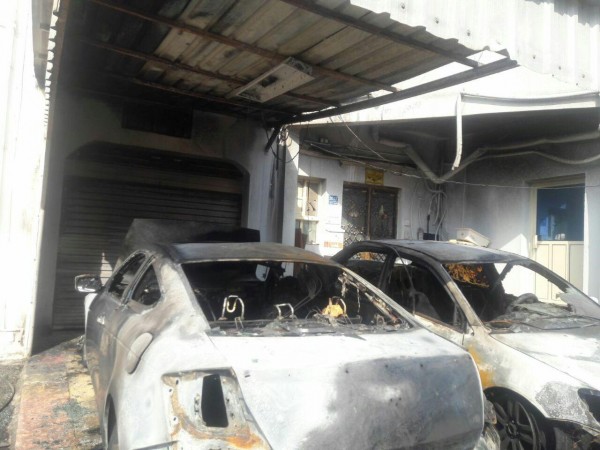 Two cars owned by Bahraini Shiite cleric set to fire hours after his release / Pics
