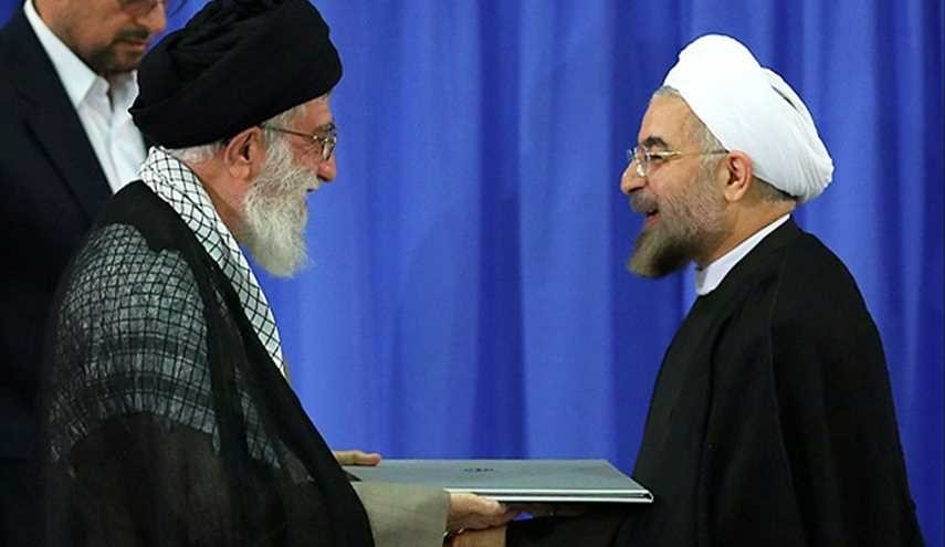 مراسم تصديق حكم الدورة الثانية عشرة لرئاسة الجمهورية في ايران بحضور قائد الثورة