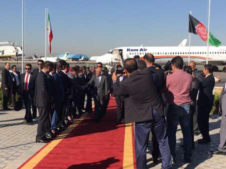 Afghan president arrives in Tehran for Pres. Rouhani's inauguration