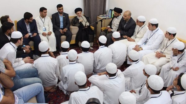 المرجع الحكيم  يدعو إلى اغتنام الفرصة باستلهام المواعظ من القرآن الكريم لأجل الصلاح والعمل الخير