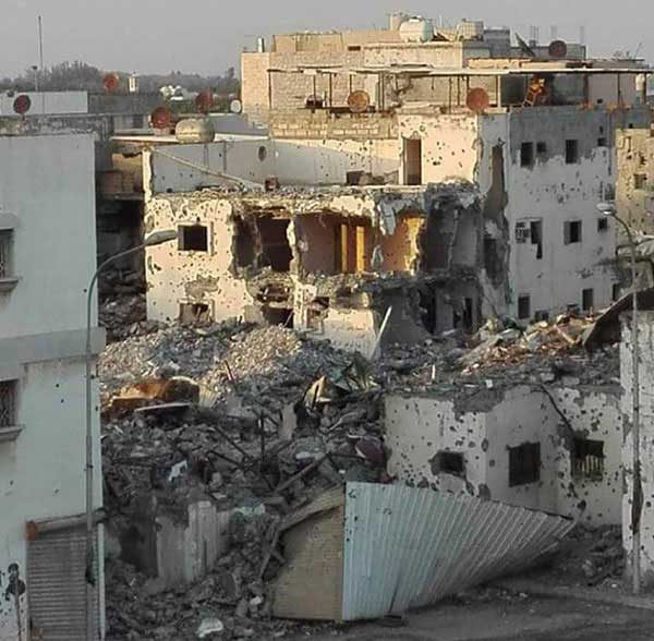 فيديو / هكذا دمرت قوات الأمن السعودية العوامية !