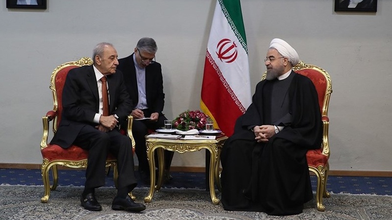 صیہونی حکومت کے مقابلے میں لبنان کی کامیابی ایران کے لیے باعث فخر: حسن روحانی