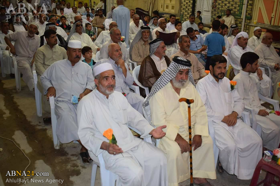 تقرير مصور/ احتفال بمولد الامام الرضا (ع) في النجف الأشرف