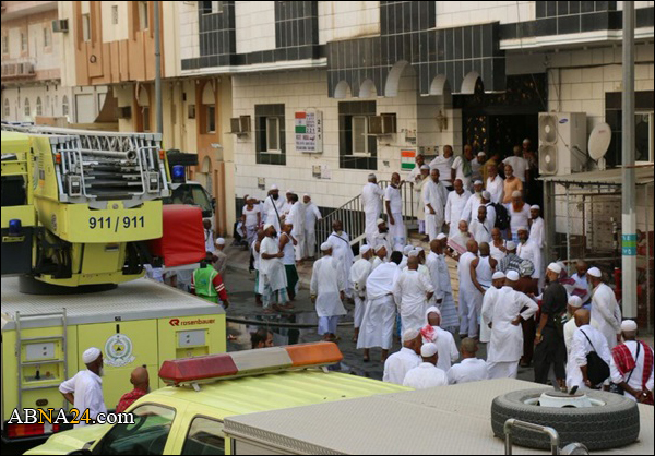 نجاة 391 حاجا من حريق في مكة المكرمة