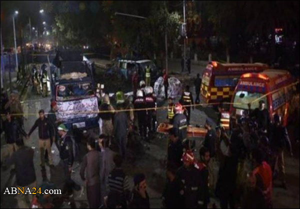 إصابة ما لا يقل عن 22 شخصا بانفجار في باكستان