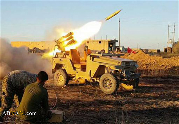 الحشد الشعبي يقصف اوكارا لداعش ويلحق فيه خسائر كبيرة على الحدود "العراقية _ السورية"