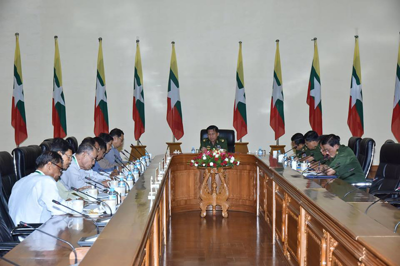 ရခိုင္အေရး တပ္ခ်ဳပ္ႏွင့္ ရခိုင္အမ်ဳိးသားပါတီဥကၠ႒ ေတြ႕ဆံုေဆြးေႏြး