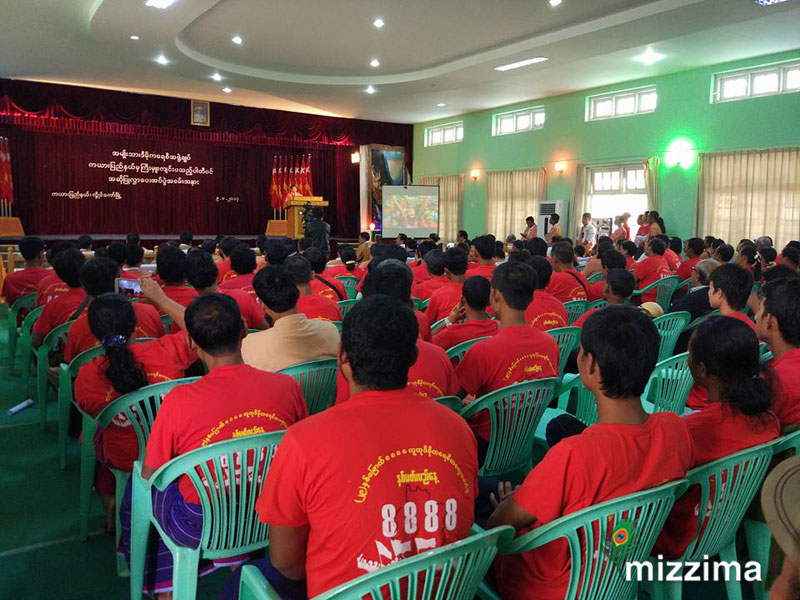 ပါတီႏွင့္ရည္ရြယ္ခ်က္ခ်င္းတူသည့္ ၈၈ မ်ဳိးဆက္ေက်ာင္းသားေဟာင္းမ်ားအား ပါတီဝင္အျဖစ္ႀကိဳဆိုဟု ကယားျပည္နယ္ ဝန္ႀကီးခ်ဳပ္ေျပာၾကား