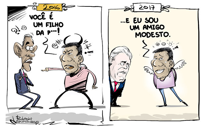 Duterte, o 'amigo modesto' do 'país nojento'