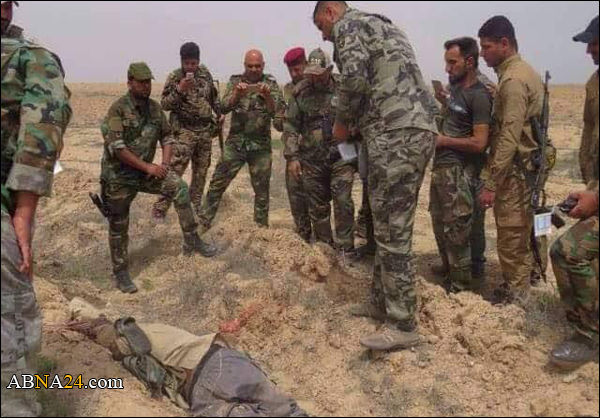 الحشد الشعبي يقتل انتحاريا حاول تفجير نفسه وسط سوق شعبي في تكريت