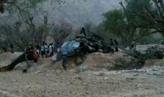 4 Dead in UAE Apache copter crash in Yemen’s Shabwa