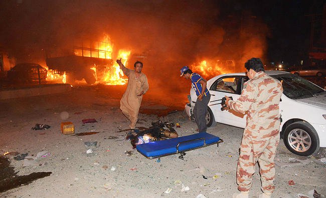 Major blast kills 15 in southwestern of Quetta, Pakistan