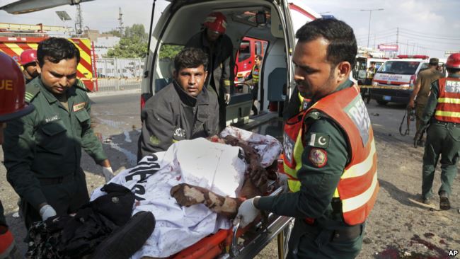 Pakistan-Akalla Mutane 15 Ne Suka Halaka A Harin Kunab Bakin Wake.
