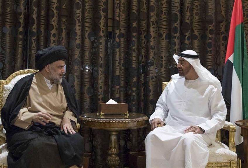 محمد بن زايد يستقبل مقتدى الصدر في أبوظبي