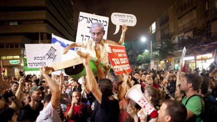 Israelis protestieren gegen Netanjahu in besetzten Gebieten