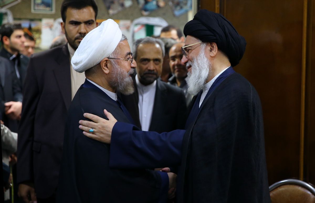 President Rouhani congratulates Ayatollah Hashemi Shahroudi on his appointment as expediency council chair
