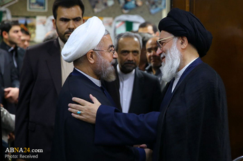 ڈاکٹر حسن روحانی کی آیت اللہ ہاشمی شاہرودی کو مبارکباد
