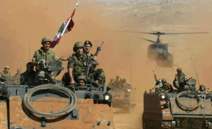 الجيش اللبناني ينفذ عمليات عسكرية ضد داعش في جرود رأس بعلبك والفاكهة وخربة داوود