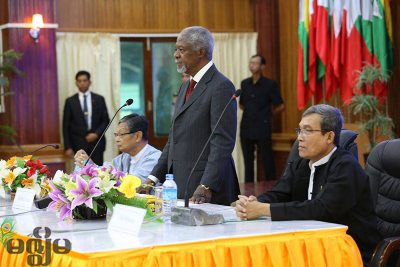 မစၥတာကိုဖီအာနန္ ၾသဂုတ္လ ေနာက္ဆံုးပတ္တြင္ ျမန္မာႏိုင္ငံသို႔ လာမည္