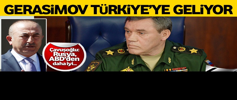 Gerasimov Türkiye'ye geliyor