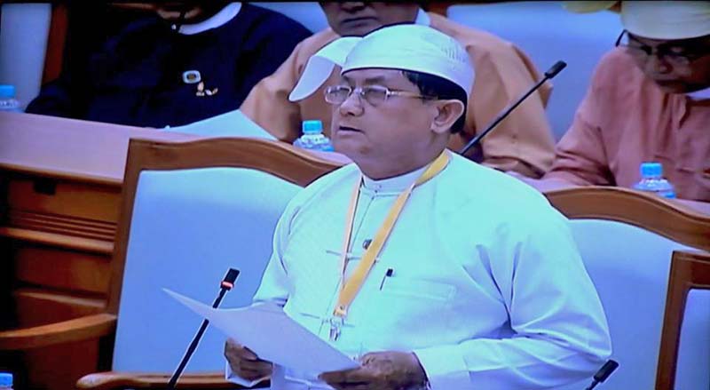 အခြန္အယူခံခံုအဖြဲ႔ ဥပေဒၾကမ္း ျပည္ေထာင္စုလႊတ္ေတာ္၌ တင္သြင္း