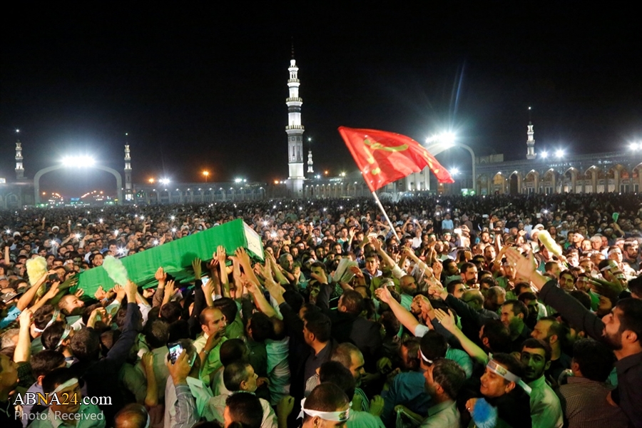 تقرير مصور/ إقامة مجلس تأبين الشهيد "حججي" في مسجد جمكران المقدس