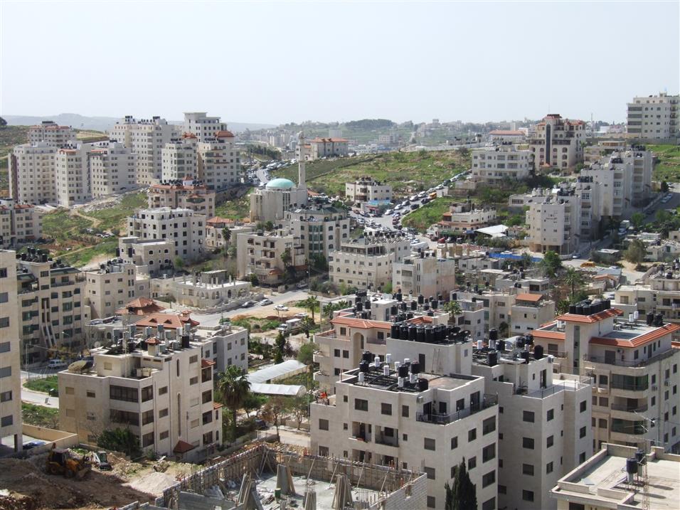 Concentration on Ramallah, geographically, demographically, politically