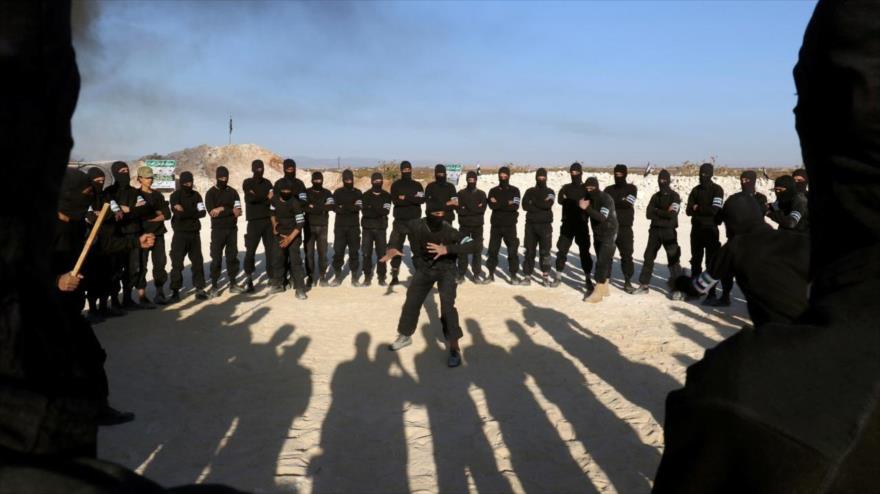 Unité des formes américaines des forces terrestres d’occuper l’Orient syrien