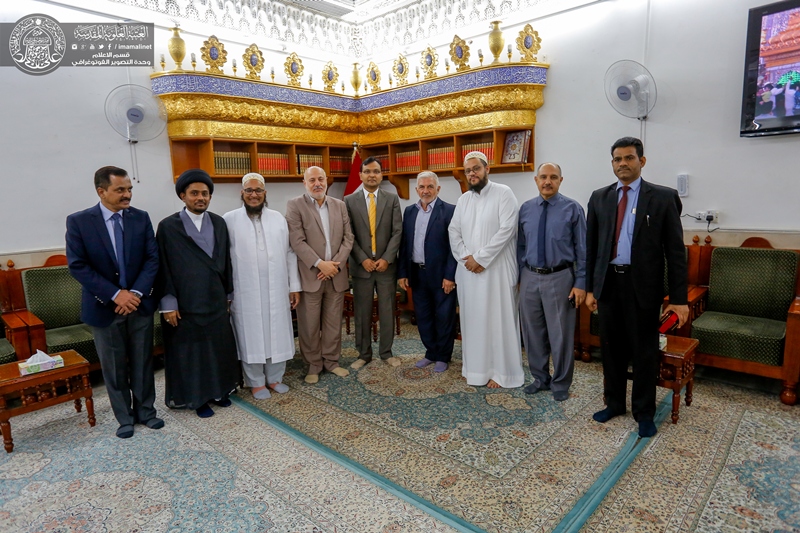 السفير الهندي الجديد في العراق: لي الشرف أن أكون أحد زائري رمز الإنسانية (الامام أمير المؤمنين(ع))