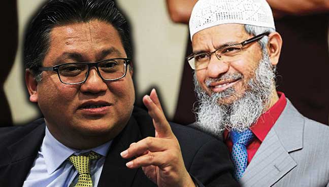 Nur Jazlan Nafi Zakir Naik Sembunyi Di Malaysia